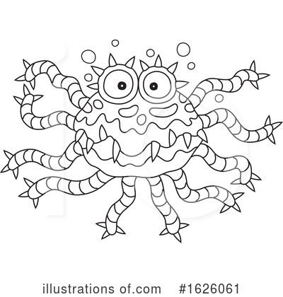Monster Clipart #1626061 by Alex Bannykh
