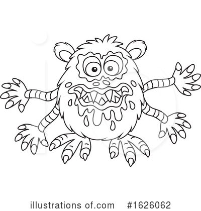 Monster Clipart #1626062 by Alex Bannykh