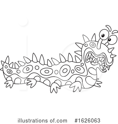 Royalty-Free (RF) Monster Clipart Illustration by Alex Bannykh - Stock Sample #1626063