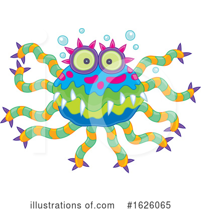 Monster Clipart #1626065 by Alex Bannykh