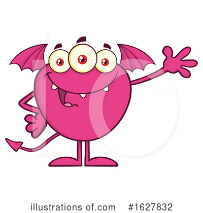 Monsters Clipart #1627832 by Hit Toon
