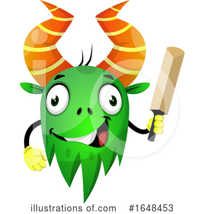 Royalty-Free (RF) Monster Clipart Illustration by Morphart Creations - Stock Sample #1648453