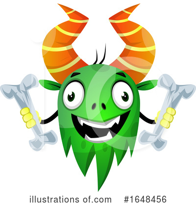 Royalty-Free (RF) Monster Clipart Illustration by Morphart Creations - Stock Sample #1648456