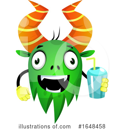 Royalty-Free (RF) Monster Clipart Illustration by Morphart Creations - Stock Sample #1648458