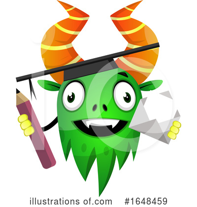 Royalty-Free (RF) Monster Clipart Illustration by Morphart Creations - Stock Sample #1648459