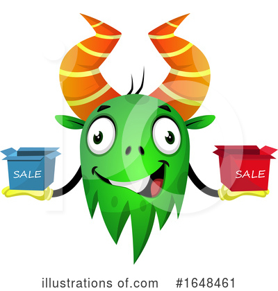 Royalty-Free (RF) Monster Clipart Illustration by Morphart Creations - Stock Sample #1648461