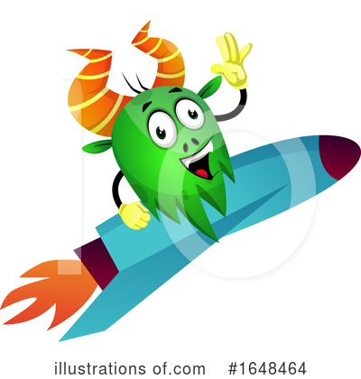 Royalty-Free (RF) Monster Clipart Illustration by Morphart Creations - Stock Sample #1648464