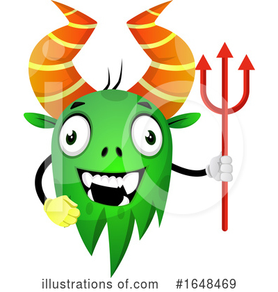 Royalty-Free (RF) Monster Clipart Illustration by Morphart Creations - Stock Sample #1648469