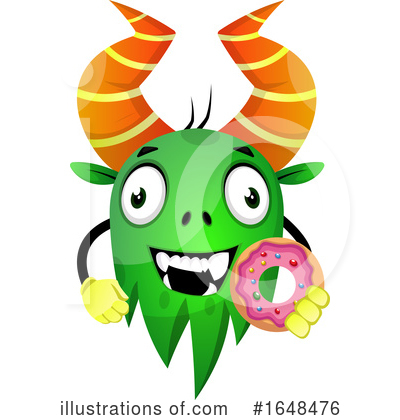Royalty-Free (RF) Monster Clipart Illustration by Morphart Creations - Stock Sample #1648476