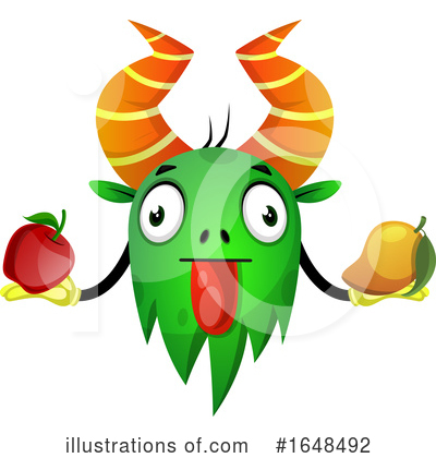 Royalty-Free (RF) Monster Clipart Illustration by Morphart Creations - Stock Sample #1648492