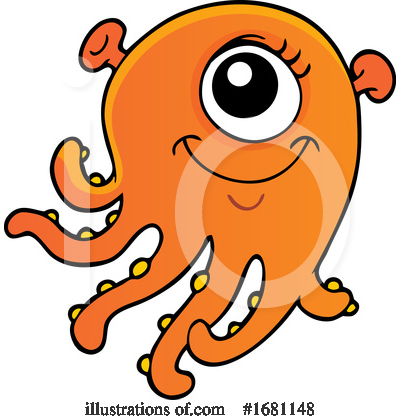 Monsters Clipart #1681148 by visekart
