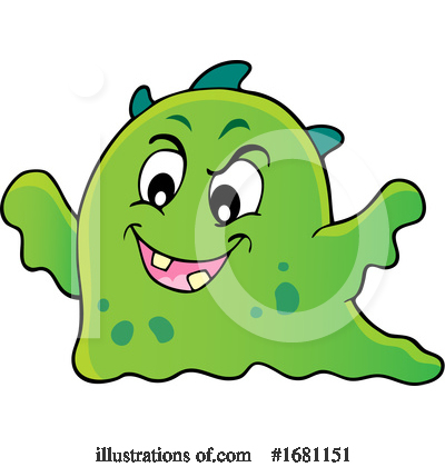 Royalty-Free (RF) Monster Clipart Illustration by visekart - Stock Sample #1681151