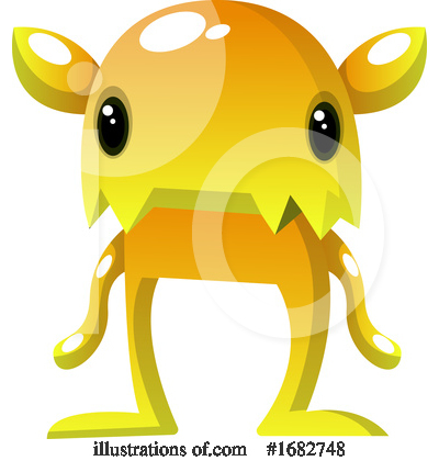 Royalty-Free (RF) Monster Clipart Illustration by Morphart Creations - Stock Sample #1682748