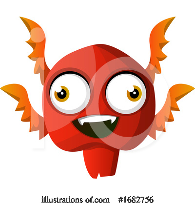 Royalty-Free (RF) Monster Clipart Illustration by Morphart Creations - Stock Sample #1682756