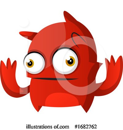 Royalty-Free (RF) Monster Clipart Illustration by Morphart Creations - Stock Sample #1682762