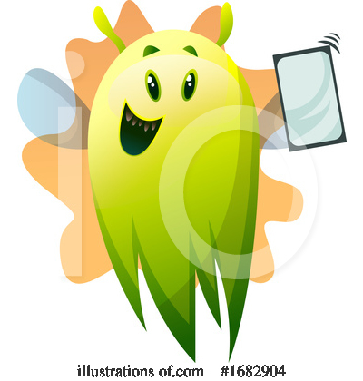 Royalty-Free (RF) Monster Clipart Illustration by Morphart Creations - Stock Sample #1682904