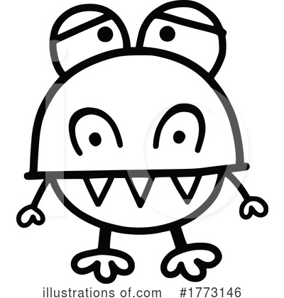 Royalty-Free (RF) Monster Clipart Illustration by Prawny - Stock Sample #1773146