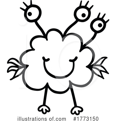Royalty-Free (RF) Monster Clipart Illustration by Prawny - Stock Sample #1773150