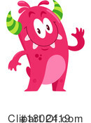 Monster Clipart #1802419 by Hit Toon