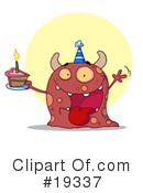 Monster Clipart #19337 by Hit Toon