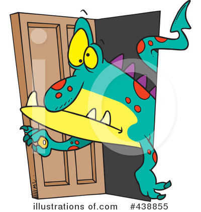 Royalty-Free (RF) Monster Clipart Illustration by toonaday - Stock Sample #438855