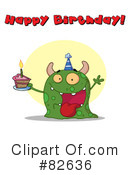 Monster Clipart #82636 by Hit Toon