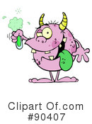 Monster Clipart #90407 by Hit Toon
