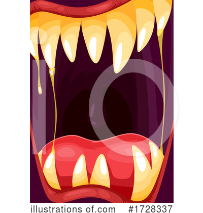 Royalty-Free (RF) Monster Mouth Clipart Illustration by Vector Tradition SM - Stock Sample #1728337