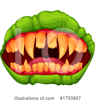Royalty-Free (RF) Monster Mouth Clipart Illustration by Vector Tradition SM - Stock Sample #1753907