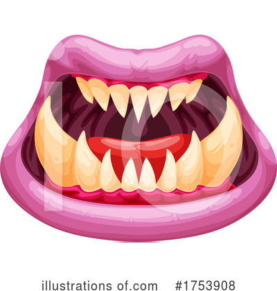 Royalty-Free (RF) Monster Mouth Clipart Illustration by Vector Tradition SM - Stock Sample #1753908