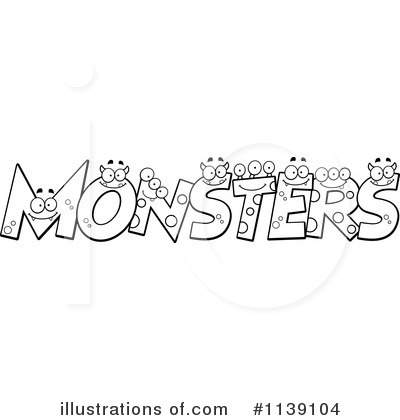 Royalty-Free (RF) Monsters Clipart Illustration by Cory Thoman - Stock Sample #1139104