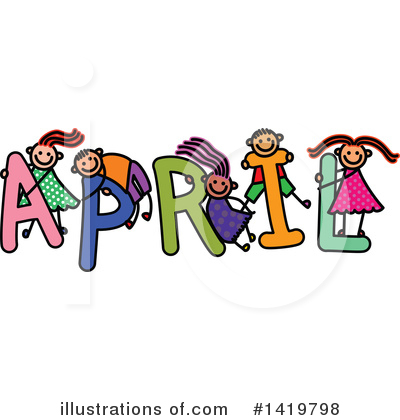Royalty-Free (RF) Month Clipart Illustration by Prawny - Stock Sample #1419798