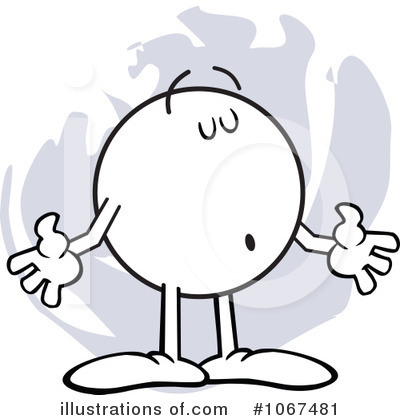 Shrugging Clipart #1067481 by Johnny Sajem