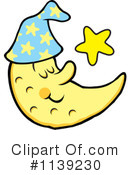 Moon Clipart #1139230 by Johnny Sajem