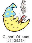 Moon Clipart #1139234 by Johnny Sajem