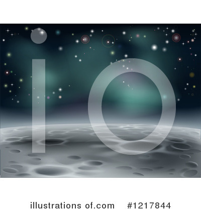 Royalty-Free (RF) Moon Clipart Illustration by AtStockIllustration - Stock Sample #1217844