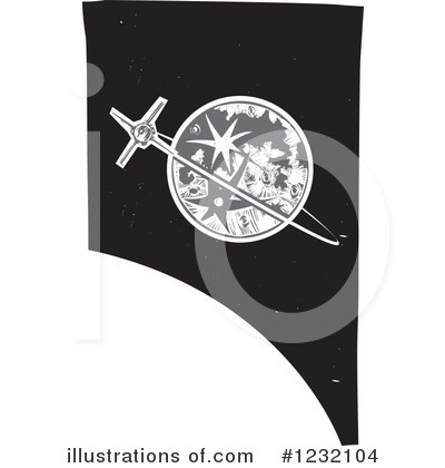 Royalty-Free (RF) Moon Clipart Illustration by xunantunich - Stock Sample #1232104
