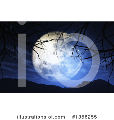 Full Moon Clipart #1356255 by KJ Pargeter