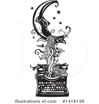 Typewriter Clipart #1418139 by xunantunich