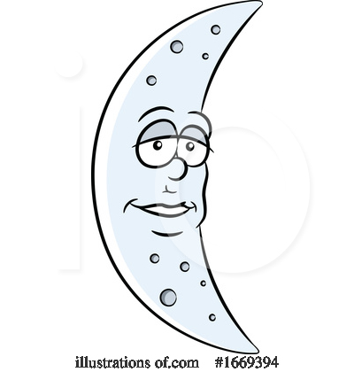Moon Clipart #1669394 by cidepix