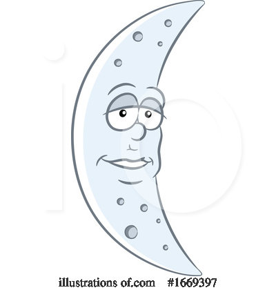 Moon Clipart #1669397 by cidepix