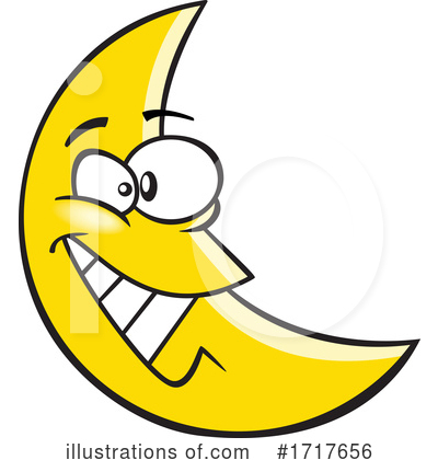 Moon Clipart #1717656 by toonaday