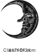 Moon Clipart #1748434 by AtStockIllustration