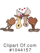 Moose Clipart #1044157 by toonaday
