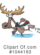 Moose Clipart #1044163 by toonaday