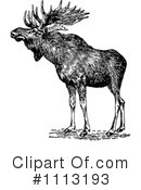 Moose Clipart #1113193 by Prawny Vintage