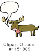 Moose Clipart #1151809 by lineartestpilot