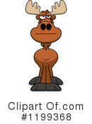 Moose Clipart #1199368 by Cory Thoman
