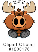 Moose Clipart #1200178 by Cory Thoman