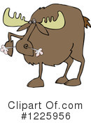 Moose Clipart #1225956 by djart